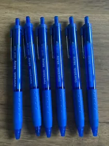 Paper Mate Inkjoy 300RT Druckkugelschreiber, 1,0 mm Blaue Tinte (PKT 6 STIFTE). - Bild 1 von 7