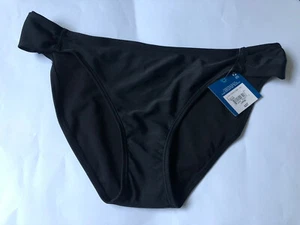 Arizona Jean Co Black Hipster Bikini Swim Bottom Size Large L NWT - Picture 1 of 2