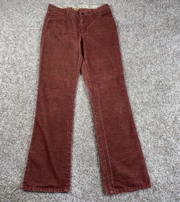 VTG 80s Wrangler Corduroy Pants Women's 11/13 (32 x 36) Rust Ideal Zipper - Image 1 of 4