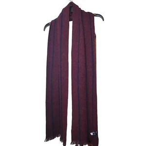 GAP Herren Klassisch Arbeitskleidung Freizeit Vertikal Gestreift Merinowolle Schal - Bild 1 von 3