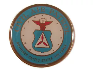 GORRA CIVIL PATRULLA AÉREA AUXILIAR FUERZA AÉREA 2" LOGOTIPO ABOVEDADO EPOXI PEGATINA EMBLEMA COCHE - Imagen 1 de 1