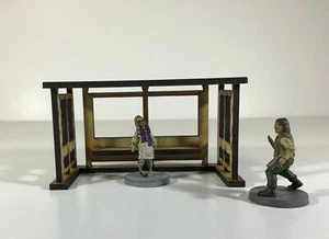 Bus Shelter Zombie Apocalisse 28 mm terreno MDF giochi di guerra da tavolo - Foto 1 di 3