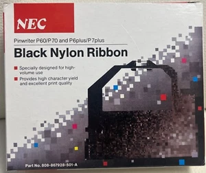 NEC Pinwriter Black Nylon Ribbon - Bild 1 von 2