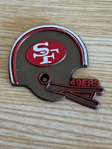 Vintage NFL San Francisco 49ers Magnet Football Helmet Cover