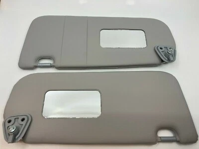 Fit For Hyundai IX35 Interior Vinyl Sunvisor Gray Color Pair LHD - Изображение 1 из 4