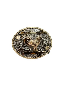 Rooster cowboy western style belt buckle hebilla vaquero Con gallo - Picture 1 of 2