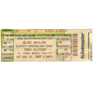 VELVET REVOLVER Concert Ticket Stub WANTAGH NY 5/14/05 JONES BEACH SLASH STP - Picture 1 of 1