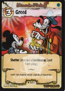Greed - Origins - Wizard of Mickey TCG - Imagen 1 de 1