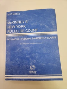 McKinney's New York Rules of Court Band IIA - Bundeskonkursgerichte - Bild 1 von 1