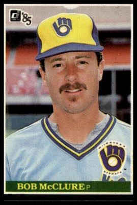 1985 Donruss #536 Bob McClure - Image 1 of 2