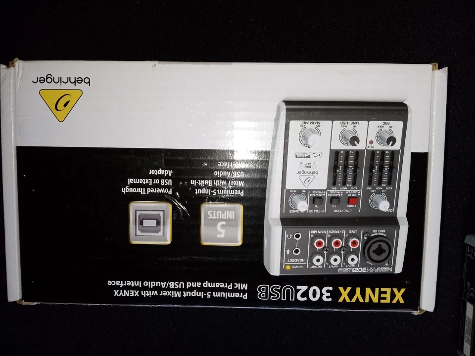 Xenyx 302 USB Premium 5 Input Mixer - Image 1 of 4