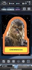 Topps Star Wars Digital Card Trader Journey To TLJ Chewbacca Sticker Insert