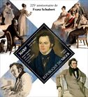 Niger Stamps 2022 MNH Composer Franz Schubert Classic Music S/S