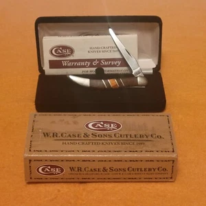 Case XX Knife Tiny Toothpick MAHOGANY OBSIDIAN EX10096 SS 06418 Mahq Exotic /100 - Picture 1 of 5