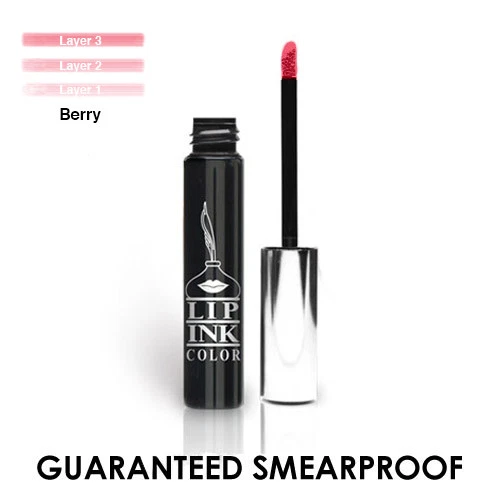 LIP INK® 100% Smearproof Organic Liquid Lipstick -   Berry vegan lip color - Image 1 of 1