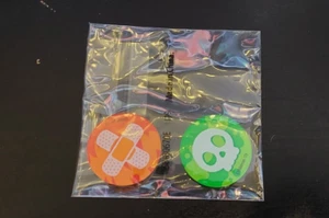 Marcadores acrílicos en estado de veneno y quemadura de Pokémon JCC - Imagen 1 de 2