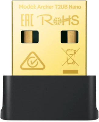 TP-Link Archer T2UB Nano AC600 Wi-Fi Bluetooth 4.2 USB Adapter(2.4GHz...  - Bild 1 von 4