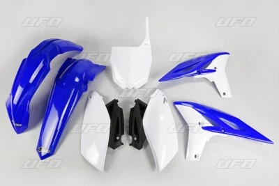 UFO Plastic Fairings WHITE BLUE BLACK Yamaha YZ 250F 2011 2012 - Image 1 of 3