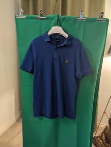 Hugo boss slim fit polo t-shirt men's size XL dark blue - Picture 1 of 8