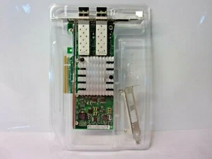 Intel Dual Port 10GB SFP+ Ethernet Server Adapter E70854 Intel X520-SR2 w/2 SFP - Picture 1 of 8