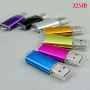 32MB usb 2.0 flash memory stick thumb drive pc laptop storage $8 - Picture 1 of 15