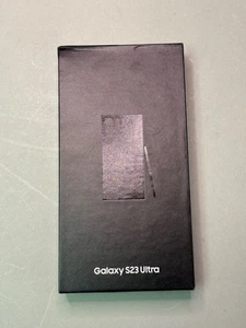 New Samsung Galaxy S23 Ultra 256GB Phantom Black Verizon Android SM-S918U SEALED - Picture 1 of 2