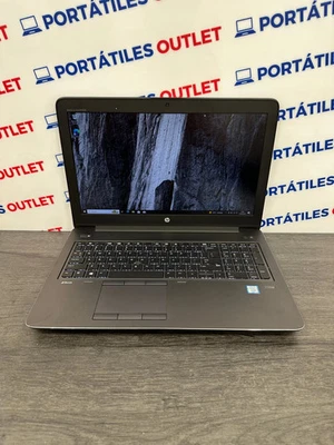 HP ZBOOK 15 G3 Xeon E3-1505Mv5 2.8GHz (Total: 4núcleos) 32GB 256GB SSD - Imagen 1 de 4