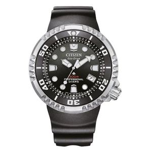 Citizen Watch Promaster Eco Drive Black Professional Diver 300mt BN1024-01E - Picture 1 of 6