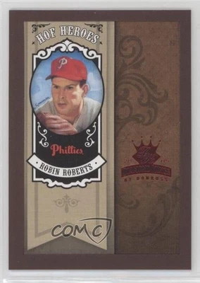 2005 Donruss Diamond Kings HOF Heroes Red Framed Robin Roberts #HH-68 HOF - Image 1 of 2