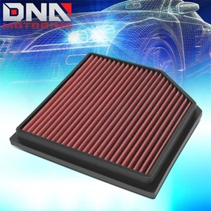 FOR LEXUS GS/IS/RC MODELS RED REPLACEMENT RACING DROP IN AIR FILTER PANEL - Picture 1 of 6