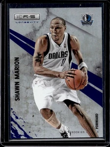 2010-11 Panini Rookies & Stars Longevity Shawn Marion Sapphire #/25 Mavericks - Foto 1 di 2