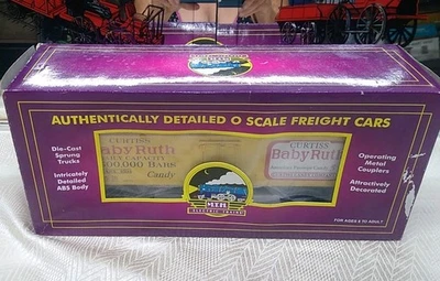 MTH Trains 94306 Baby Ruth Wood 36' Reefer Car Very Nice Advertising  - Image 1 of 4
