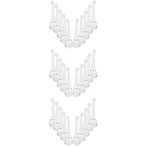  3 Pieces Ceiling Decorations Hanging Replacement Chandelier Crystals - Picture 1 of 12