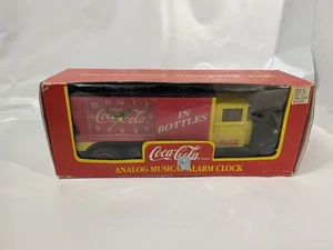 1995 Always Coca Cola Analog Musical Alarm Clock Delivery Truck New In Box - Picture 1 of 8