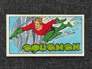 1983 BARRAT & CO DC SUPER HEROES CARD # 46 of 50 AQUAMAN NRMT - MT - Picture 1 of 2