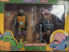 2019 Neca Teenage Mutant Ninja Turtles Donatello vs Krang Displayed ONLY!