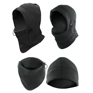 Cappello Passamontagna invernale in pile scaldacollo termico MOTO SNOWBOARD - Foto 1 di 7