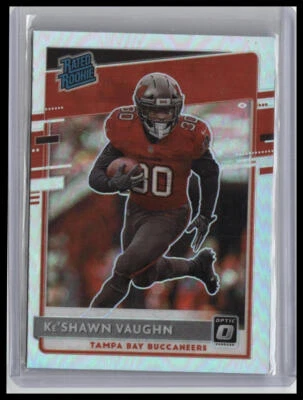 2020 Donruss Optic #186 Ke'Shawn Vaughn Holo - Image 1 of 2
