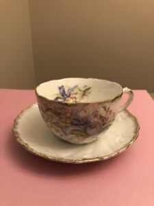 Floral Garden Tea Cup - Fine Bone China (Made in England)