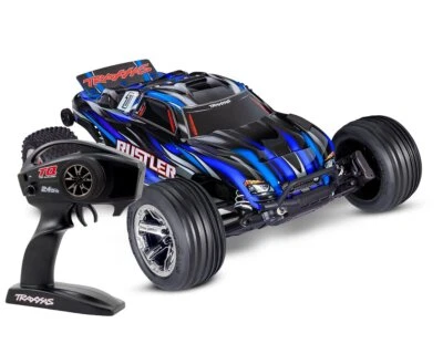 Traxxas Rustler HD BL-2S blau TRX37354-4-BLUE  - Bild 1 von 4