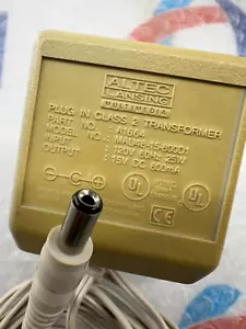 Altec Lansing MAU48-15-800D1 (A1664) 25w 15v 800mA Class 2 Power Adapter - Picture 1 of 1