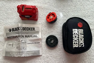 Black & Decker BDL200S Bullet Laser Level - Comes With Pouch And Drywall Mounts - Picture 1 of 5