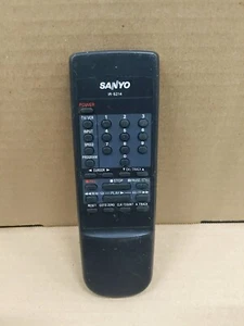 Genuine Original Sanyo IR-5214 TV VCR Remote Control - Picture 1 of 2