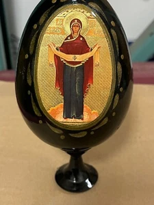 Vintage Lack Ei Made in Russia - Bild 1 von 4