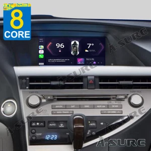 Radio estéreo 8 núcleos 4+64 GB Android 14 para Lexus RX350 RX450 2010-2015 Carplay - Imagen 1 de 13