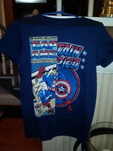 Marvel Captain America T-Shirt Men's Small - Picture 1 of 3