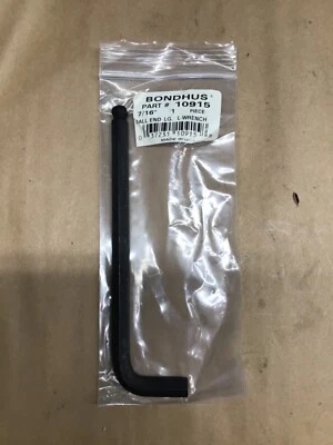 Bondhus 10915 7/16” Ball End L-Wrench *Made in USA* #4004G140PR7 - Image 1 of 4