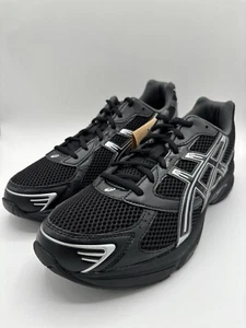 Talla 11.5- Asics Gel-1130 Negro Plata Pura 1201A906-001 ENVÍO RÁPIDO - Imagen 1 de 9