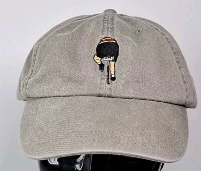 Sombrero Adams Dad Correa de Cuero "Heine's Ride" Gorra Ajustable Algodón Bordado Foto 1 de 4