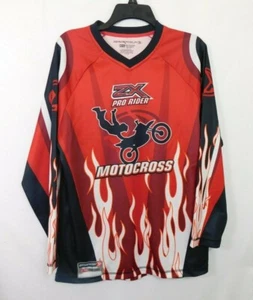 PRO Rider ZX PRO Team Rider XL ZEROXPOSUR MOTOCROSS RACING LONG SLEEVE SHIRT - Picture 1 of 7